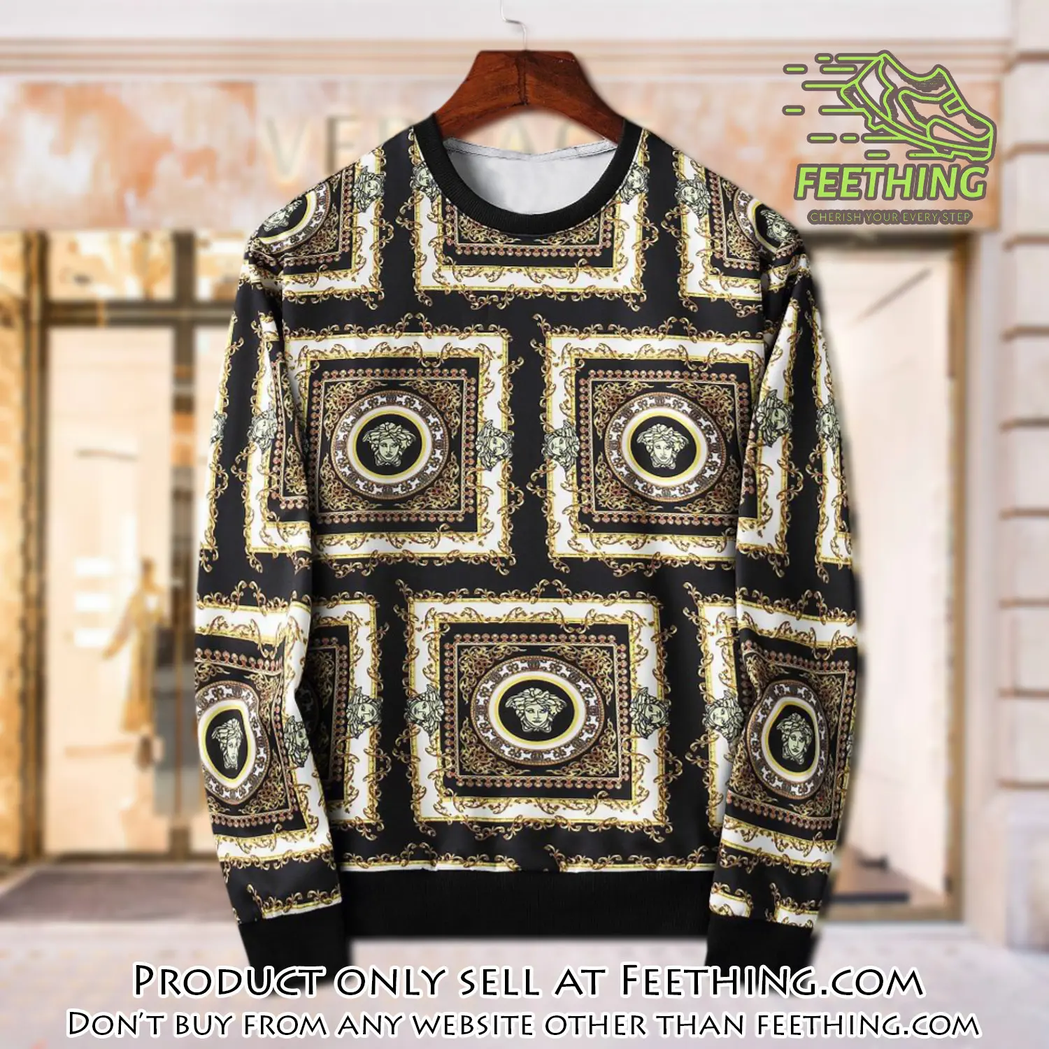 Versace luxury ugly sweater for winter lzu1407 ft5515234